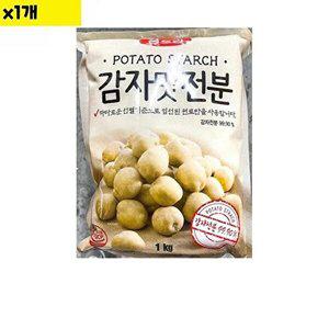 [셀러허브 패션][JHN3645U_52ED]식자재 식당재료 움트리 감자전분 1Kg x1개