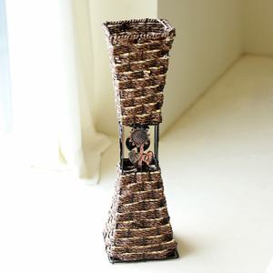 인테리어 조화 화분 장식 소품 철제사각 화병