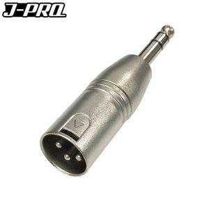 [무료배송/재입고완료]J-PRO JC06 XLR 캐논 수-TRS 55잭 수 변환젠더 커넥터