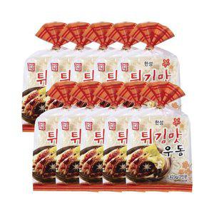 한성기업 튀김맛 우동 2인분 423g X 10개