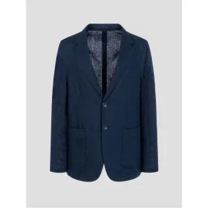 빈폴 BEANPOLE MEN 리넨 솔리드 자켓 재킷 네이비 BC5311C22R 307963