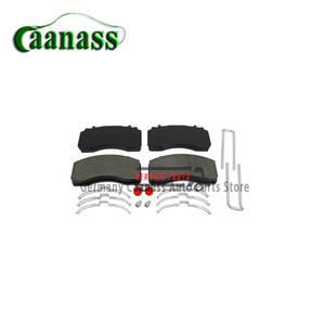 만트럭 부품 CAANASS 프론트 디스크 브레이크 패드 세트 MAN/DAF 트럭 81 50820 5112/06 40322 9242/WVA292