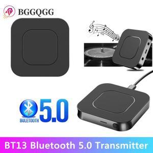 BT-13 2 In 1 Bluetooth 5.0 컴퓨터 노트북 헤드폰 스마트폰 CD 플레이어 MP3 오디오 송신기 및 어댑터