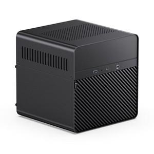 오픈케이스 JONSBO N5 미니 NAS 케이스 ITX 알루미늄(강판 지원) 130mm CPU 쿨러 2개의 팬이 표준입니다.