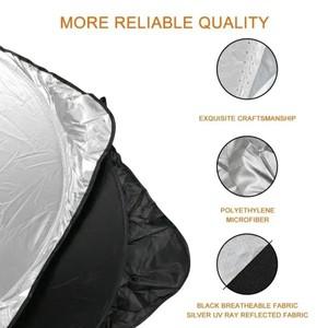랜드로버 자동차 창 차양 커버 Sun Shade 앞 유리 바이저 보호대 랜드 레인지 L322 2002-2102 용 접이식