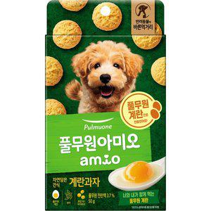 풀무원 아미오 자연담은 간식 계란과자 50g