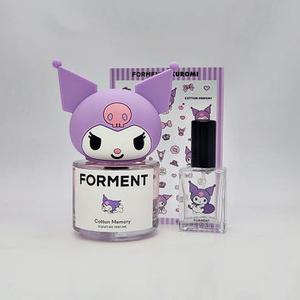 포맨트 코튼메모리 쿠로미 에디션 퍼퓸 50ml + 공병10ml + 스티커 시그니처 향수 (AD)
