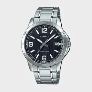 CASIO 카시오 MTP-V004D-1B2 남성시계 심플 메탈 손목시계
