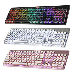 ABKO HACKER K840 사각 레트로 축교환 유선 기계식키보드