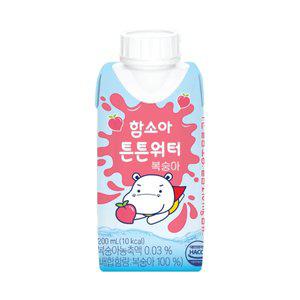 함소아 튼튼워터 복숭아 200ml x 9개