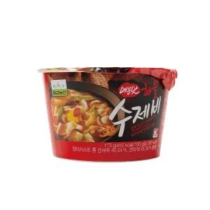 칠갑 매운맛 해물수제비 173g 4개