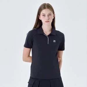[휠라](강남점)[FILA] 냉감 스트레치 숄더 포인트 카라티 (FS2TSG2351F_INA)