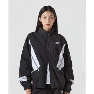 UMBRO HBL 노팅엄 스탠넥 웜업 바람막이 자켓 블랙(UQ121CJK23)