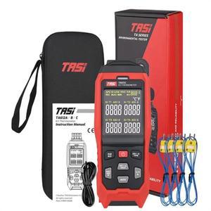 ABVT-TASI TA612C 4 채널 휴대용 온도계 K/J  실 데이터 로거 사운드 라이트 알람 정확한 측정