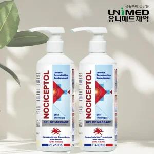 노시셉톨 500ml 대용량 마사지겔 악마의발톱 젤 타입 펌프용