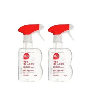 비앤비 살균 소독 제균 스프레이 300ml 2입살균소독알콜_KT07