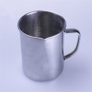 스테인레스 스틸 금속 실험실 비커 측정 컵 내부 체중계 용품 2000ml