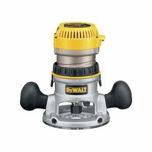 [미국배송] DEWALT 라우터 고정 베이스 12AMP 24000RPM 가변 속도 트리거 2-1/4HP 유선(DW618)