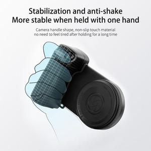 Magsafe Bluetooth 호환 셔터 폰 핸드 그립 카메라 핸들 셀카 안정기(필 라이트 및 반사 거울 포함)