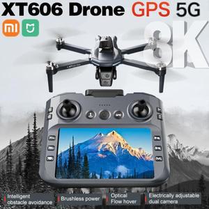 샤오미 미지아 XT606 드론 가용 8K HD 카메라 5G GPS WIFI FPV 4.5인치 화면 회피 브러시리스 모터 RC 장난