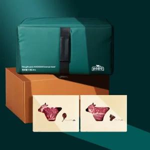 [순수한우] [9월/29일(월요일)순차출고][순수한우]1등급 토마호크+티본 각500g 냉장 1kg