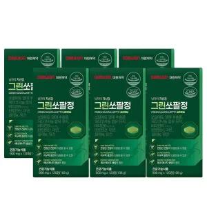 그린쏘팔정 쏘팔메토 옥타코사놀 비타민B 아연 망간 셀레늄 120정 X 6개