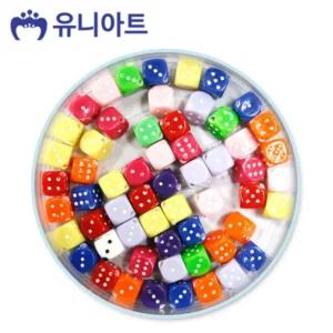 유니아트 5000통 (모양비즈 61번) 주사위비즈/팔찌만들기/취미/목걸이/만들기재료/비즈/공예/재료/세트