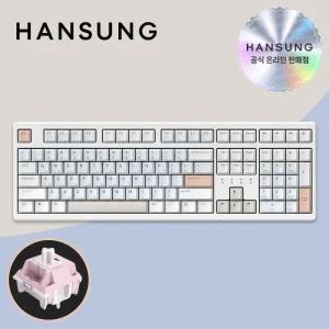 한성 TFG Cloud Max CF 염료승화 멀티파스텔 로즈핑크 도각 키보드