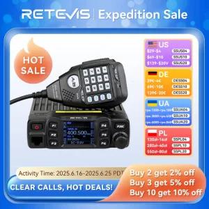 생활용 95 아마추어 햄 무전기 차량용 듀얼밴드 무선 UHF VHF 워키토키 Ham Radio Wie Tie