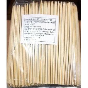 대꽂이(15cm 1000입)/나무/꼬치/산적/꼬지/대나무/꽂이/닭/꼬챙이/산적용/어묵/과일/손잡이/장식/오뎅/막대