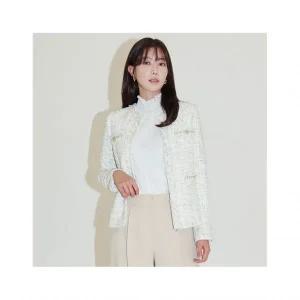 매장정품 베스띠벨리 메쉬 패턴 글리터 블라우스 (BGBAB2408)