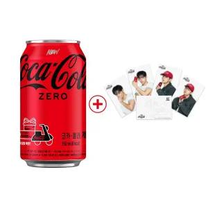 [코카콜라][코카콜라직영] 코카콜라 제로 350ml 24개 + BTS 뷔 포토엽서 4장 증정