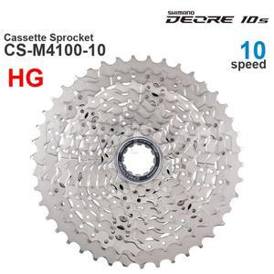 SHIMANO DEORE M4100 10v 카세트 스프로킷 CS-M4100 10단 - HYPERGLIDE -11-46T, 11-42T