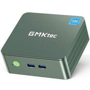 GMKtec 미니 PC N150, G3 플러스 인텔 트윈 레이크 N150(3.4GHz), 8GB DDR4 RAM 256GB PCIe M.2 SSD, 데스크톱 컴퓨터 4K 듀얼 HDMI/USB3.2/WiFi 6/BT5.2/2.5G RJ45