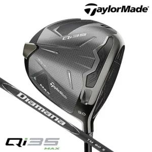 테일러메이드 QI35 MAX 드라이버 2025년 DIAMANA BLACK TM60 S, 10.5도