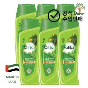 두바이 바티카 선인장 샴푸 - 6개 / Dabur Vatika Cactus Hair Fall Control - 400ml