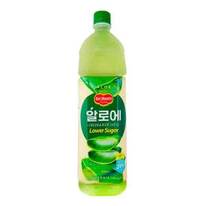 델몬트 알로에주스 1.5L x 3개 / 로어슈거 알로에