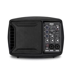LyxPro SPA-5.5 소형 PA 스피커 모니터 클래스-D 앰프 3 채널 믹서 3 밴드 EQ, 믹서 48V 팬텀 파워가 탑재된 강력한 컴팩트 액티브 스피커 시스템 앰프