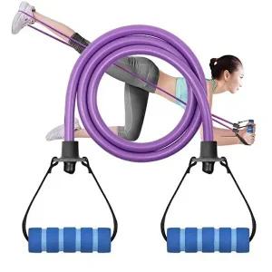 1자형튜빙밴드 홈트레이닝도구 스트레칭기구 로프운동-W8DCF1C