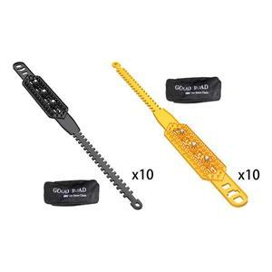 10Pcs 일반 스노우 어 체인 SUV 진흙 도로 픽업 트럭 겨울 긴급 견인 휴대용 액세서리 얼음 깨는