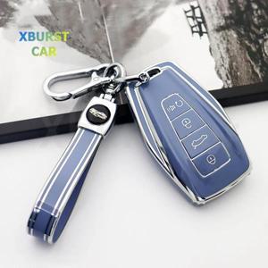 Geely Coolray Atlas Boyue NL3 Emgrand X7 SUV GT GC9 TPU 자동차 키 케이스 커버 쉘 Fob 홀더 액세서리