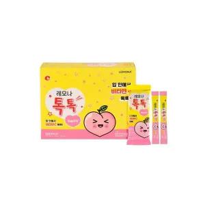 LEMONA 셀럽픽 경남제약 레모나톡톡 2g x 100포 팝핑 레모나 비타민 간식 M-HS-00003A 77240
