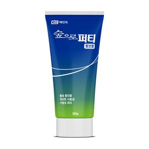 KCC 숲으로퍼티 튜브형 탄성 퍼티 벽 석고보드 크랙 타일 균열 못자국 보수 내부 외부