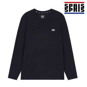 [기타][스프리스] 와펜 라운드 티셔츠_블랙 01