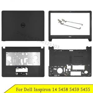 노트북 가방 악세사리 케이스 Dell Inspiron 14 5458 5459 5455 비 터치 LCD 후면 커버 전면 베젤 경첩 손