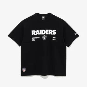 [뉴에라] NFL 라스베이거스 레이더스 팀 로고 반팔티 14536431