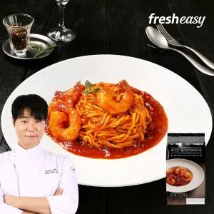 [내일도착/프레시지] 쵸이닷 새우토마토파스타 407g x2팩