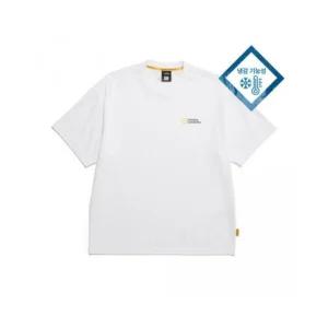 내셔널지오그래픽 N255UTS909 세미오버핏 수피마 반팔 티셔츠 WHITE 747774