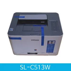 삼성 컬러 레이저 프린터 SL-C513W (무선출력/기본토너포함/복합기아님)