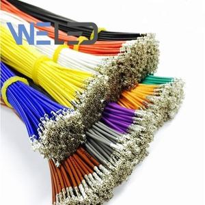 MOLEX 5264 클림프전선 양쪽 AWG26 30cm (100개/갈색)